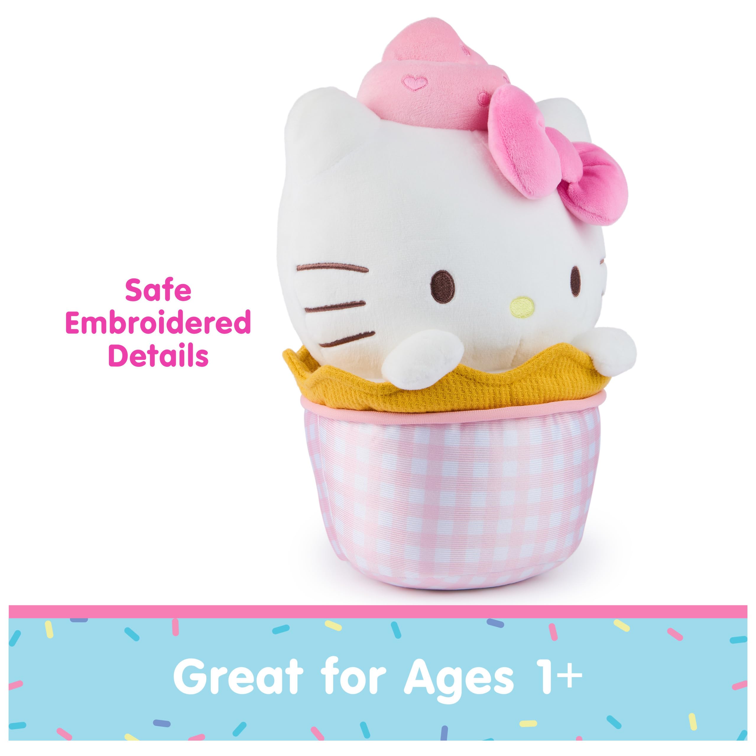 Amazon.com: GUND Sanrio Official Hello Kitty Ice Cream Plush
